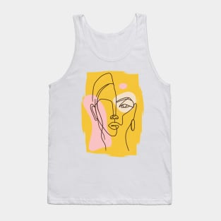 Abstract woman Tank Top